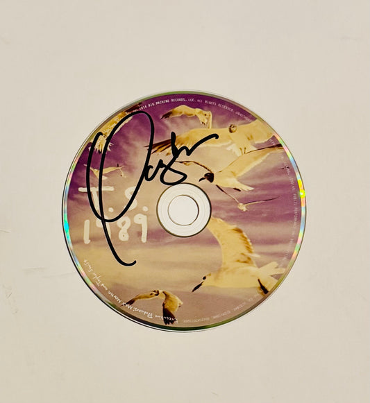 Taylor Swift Autographed CD With COA