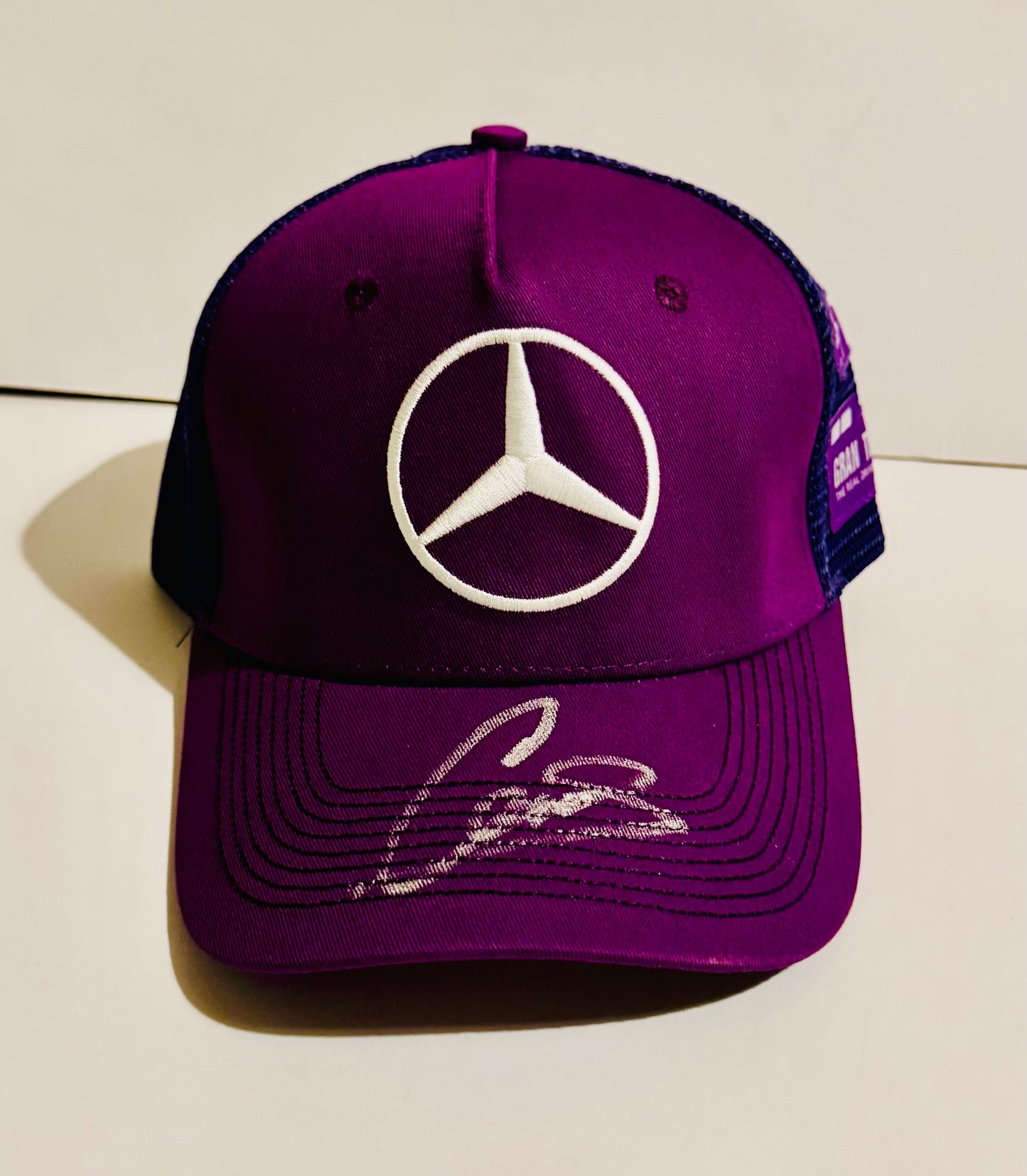 Lewis Hamilton Autographed Mercedes F1 Cap With COA